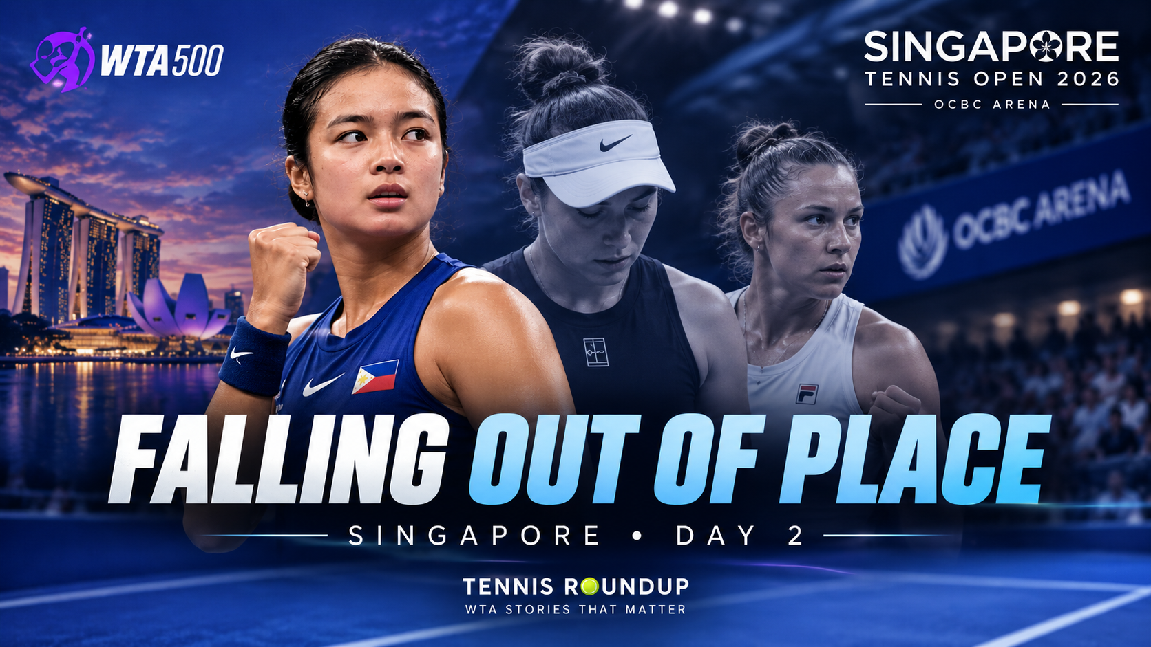Singapore Tennis Open 2026 Day 2: The Pieces Begin to Fall Out of Place